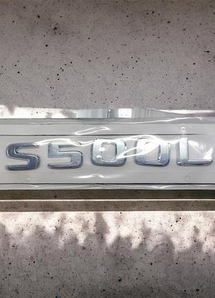 Стикер, емблема mercedes s500l