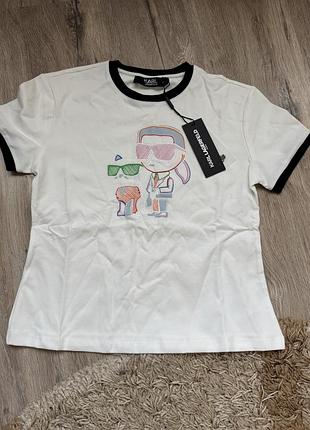 Футболка жіноча karl lagerfeld