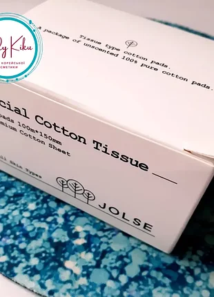 Ватные диски тканевого типа jolse facial cotton tissue, 25шт