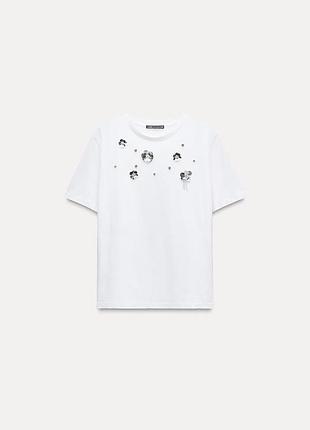 Футболка из 100%-го органического хлопка от zara