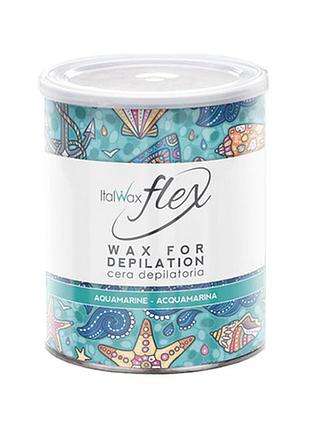Italwax - воск в банке flex "акварин" (800 мл)