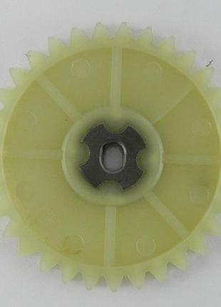 Звезда маслонасоса 4т gy6-50/60/80cc (33 зуба) пластмассовая