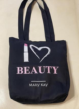 Сумка-шопер новая mary kay p.35* 33 см.