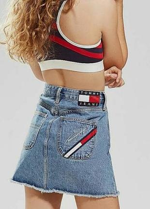 Спідниця tommy jeans джинсова (s)