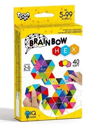 Настольная игра "brainbow hex" g-brh-01-01 danko toys