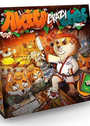 Настольная игра akita crazy chef