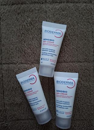 Крем для чутливої шкіри з розацеа, куперозом#bioderma sensibio ar+ anti-redness cream