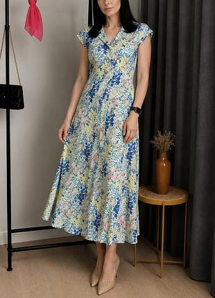 Неймовірна сукня з віскози🪻  ✔️розмір:л/14 100%віскоза