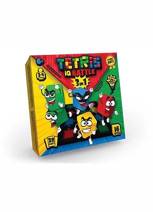 Настольная игра "tetris iq battle 3in1" danko toys