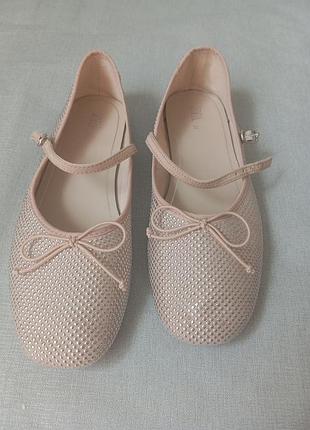 Желтые мокасины zara (лоферы), стелька 21.5 см (36).