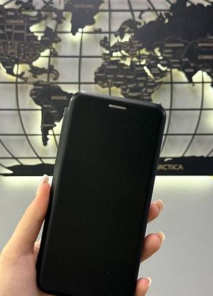 Чехол-книжка leather для redmi note 13 pro 4g/m6 pro 4g,чехол-книжка для телефона redmi note 13 pro 4g/m6 pro 4g (черный)