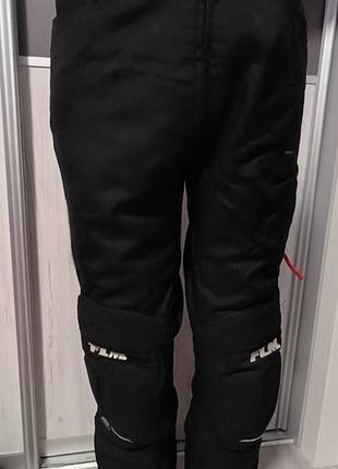 Мотоштани з захистом з підстьожкою розмір xs-s у відмінному стані