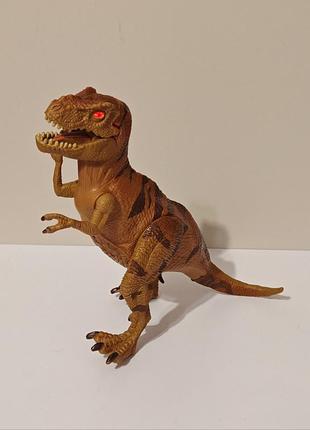 Kid galaxy dinosaur attack t-rex toy lights sound effects roar, світло, звукові ефекти