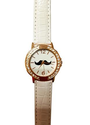Часы наручные женские mr. mustache 264 gold/white