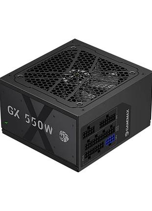 Блок питания модульный gamemax gx550gf 550w atx 2.53 80+ gold black