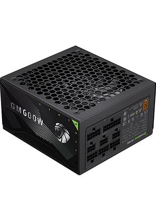 Блок живлення модульний для пк gamemax gm600b 600w atx 2.53 80+ bronze, 140 мм вентилятор