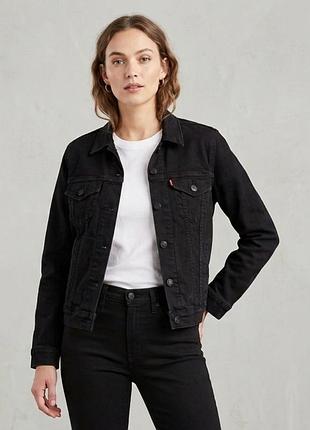 Женская джинсовая куртка levi's, l