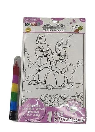 Набор для творчества stenson r97853, тема "rabbit", 24×16 см