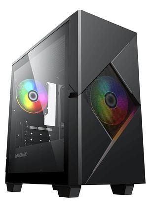 Корпус компьютерный gamemax cyclops bg без блока питания micro atx micro gaming micro mini tower