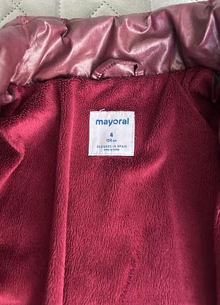 Куртка тепла майорал 104см 3