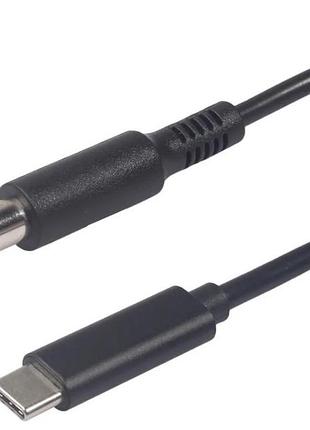Переходник для ноутбука hp usb type-c на dc 7450 черный (ot34)