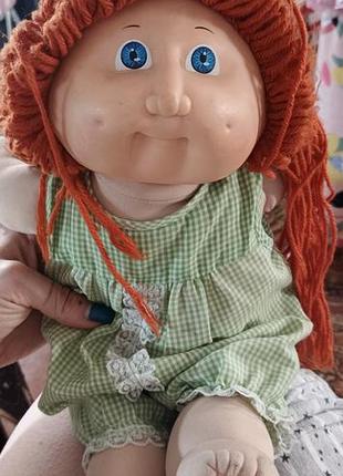 Пупс cabbage patch kids с рыжими волосами