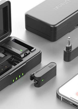 Бездротовий мікрофон для iphone android камери type-c 3.5mm ulanzi a100 2