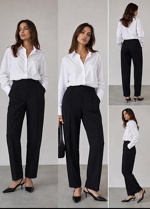 Класичні чорні  брюки asos design 36 s