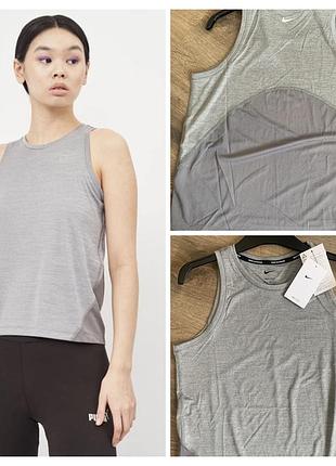 Оригінальна спортивна майка nike w nk miler tank, р.m