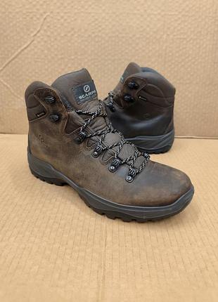 Кожаные трекинговые ботинки scarpa terra 1977x (gore-tex)