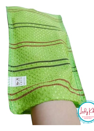 Рукавичка для душа songwol towel big diamond scrub