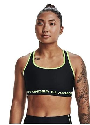 Чорний спортивний топ under armour