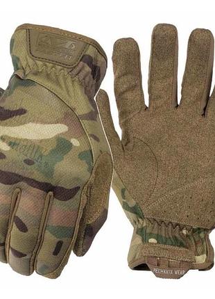Тактичні рукавиці mechanix fastfit multicam, xl