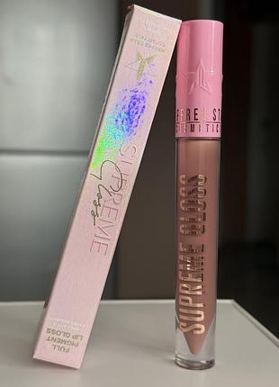 Jeffree star cosmetics supreme gloss блиск для губ. новий. оригінал