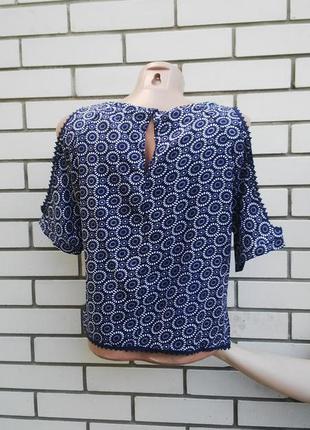 Новая блузка,кофточка(футболка)с открытыми плечами и окантовкой из кружева,вискоза. 3