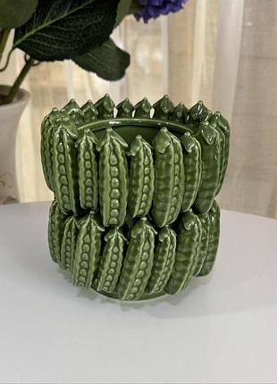 Ваза порцелянова " peas " d17*17см bonadi 457-353