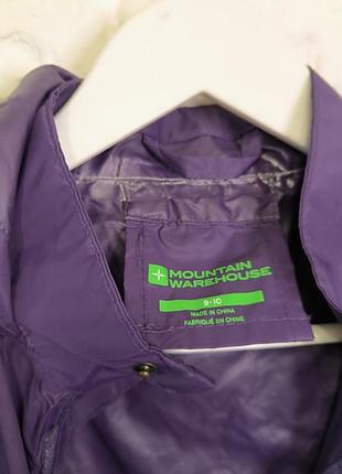 Дождевик ветровка mountain warehouse 9-10 лет 3