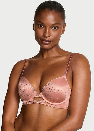 Victoria´s secret 32b бюст пуш ап стразы very sexy sparkle crystal shine cradle push-up bra