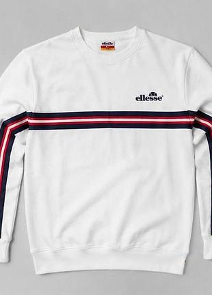 Орігінальний світшот ellesse білого кольору чоловічий