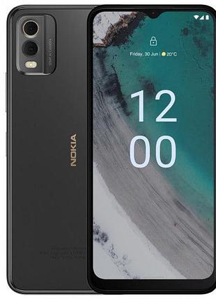 Смартфон nokia c32 4/64gb black 6.5" hd+ 1600x720 50мп+2мп 5000 мач