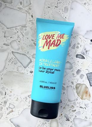 Крем-термозахист для волосся luxliss love me mad miracle 10в1 145 мл