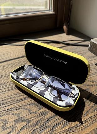 Сонцезахисні окуляри marc jacobs, з гладкими лінзами і оправою з металу