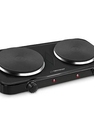 Плиты электрические esperanza ekh010k cotopaxi black 2000 вт