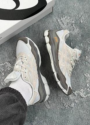 Asics gel-nyc cloud grey/cement grey✅ 6