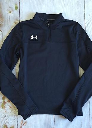Женский спортивный лонгслив на флисе under armour размер s