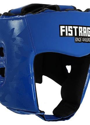 Шлем боксерский открытый flex fistrage синий vl-5492bl xl