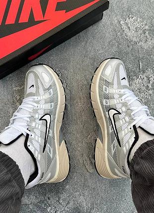 Nike p-6000 silver/white ✅ 6