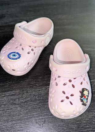 Шльопанці crocs crocband, оригінал, c7 , наш 24, на ніжку до 15 см