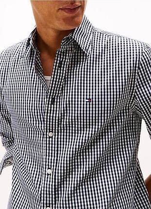 Мужская рубашка в клетку Tommy hilfiger regular fit размер l
​