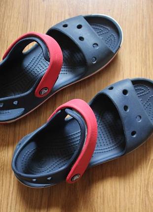 Унисекс детские сандалии босоножки crocs crocband sandal kids